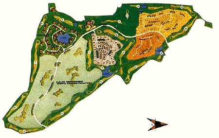 Map Voyage Panorama Resort and Golf